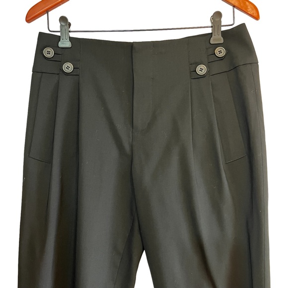 Club Monaco wool blend dress cropped dress pants size 4 excellent condition - Picture 2 of 10